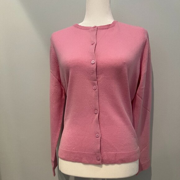 GARNET HILL | Essential Cashmere Retro Cardigan - Picture 2 of 7